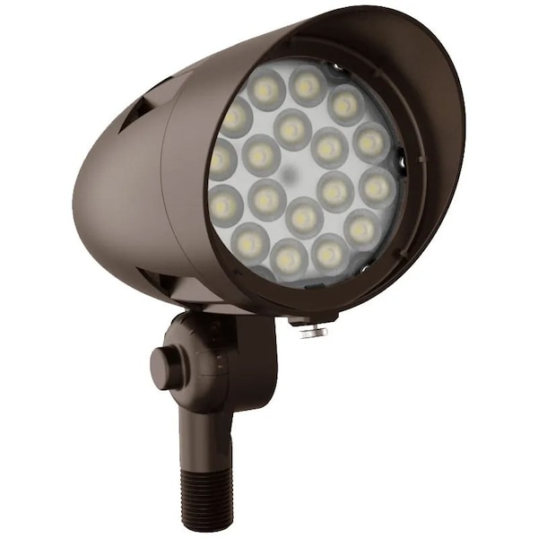Westgate Spec Series LED X-Gen Bullet Flood Lights, Bronze, 10W/20W/30W, 3000K, 3700LM, 120-277V, MD Housing FLDX-MD-10-30W-30K-BR - main